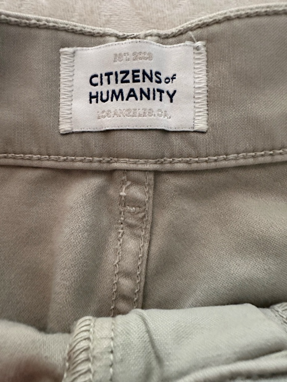 Citizens of Humanity Marcelle Cargo Pants 26 Utility Wide Leg Sage Khaki - Picture 7 of 9